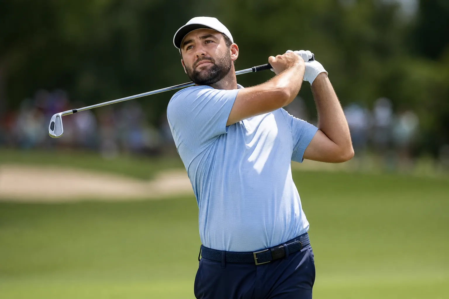 Golf.club portrait of Scottie Scheffler