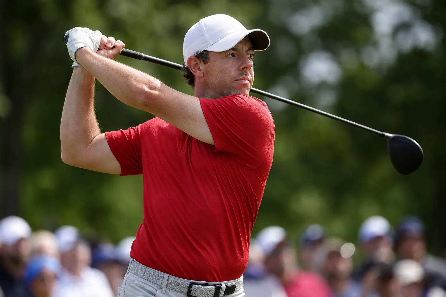 AI-generated review portrait direction for Rory McIlroy