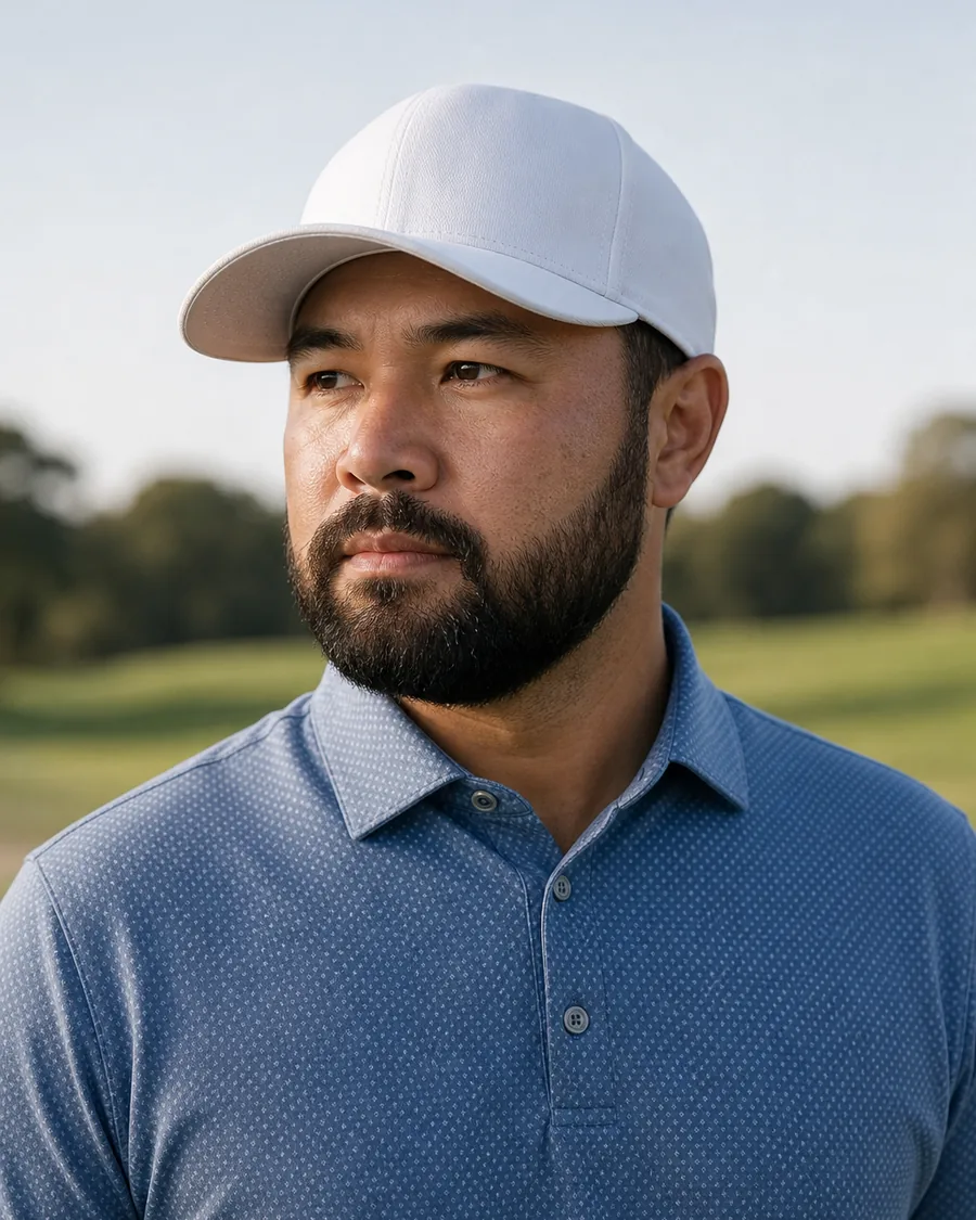 Prompt-only review placeholder for J.J. Spaun player portrait image