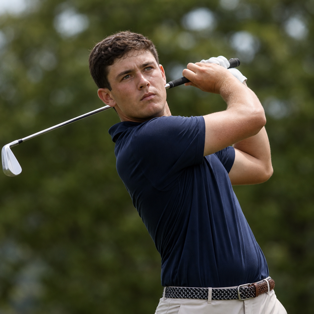 AI-generated Golf.club player portrait for Adrien Dumont de Chassart