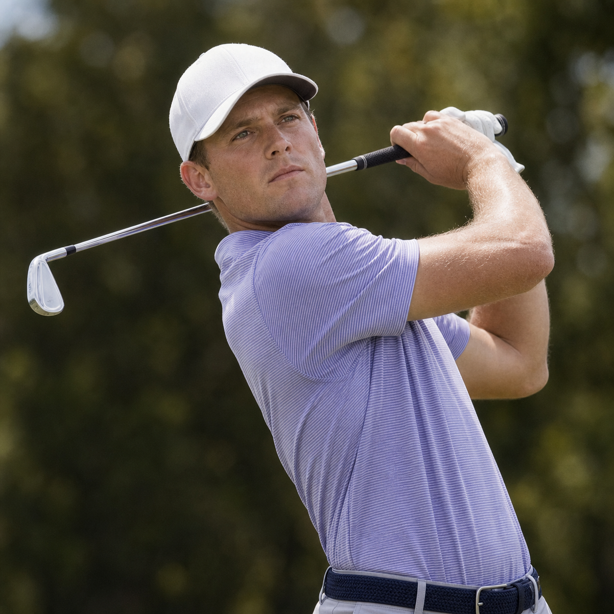 AI-generated Golf.club player portrait for Alistair Docherty