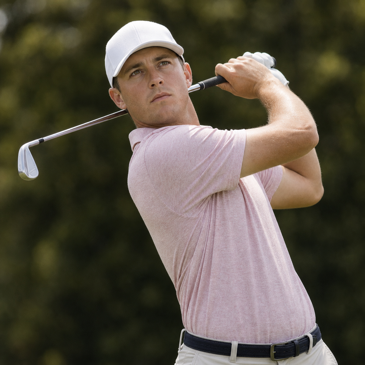 AI-generated Golf.club player portrait for Austin Eckroat
