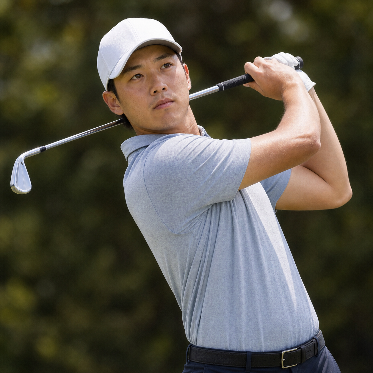 AI-generated Golf.club player portrait for Doyeob Mun