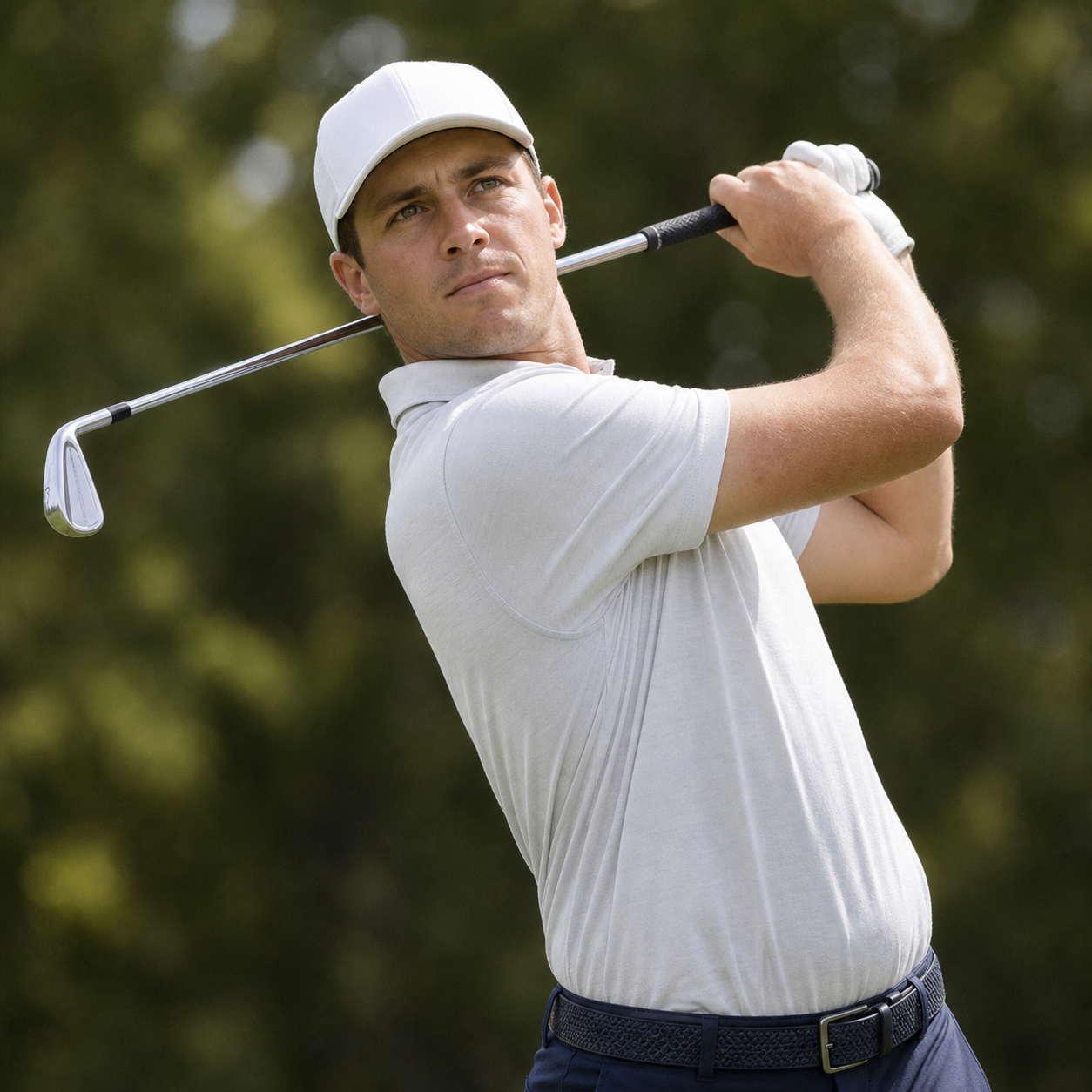 AI-generated Golf.club player portrait for Drew Nesbitt