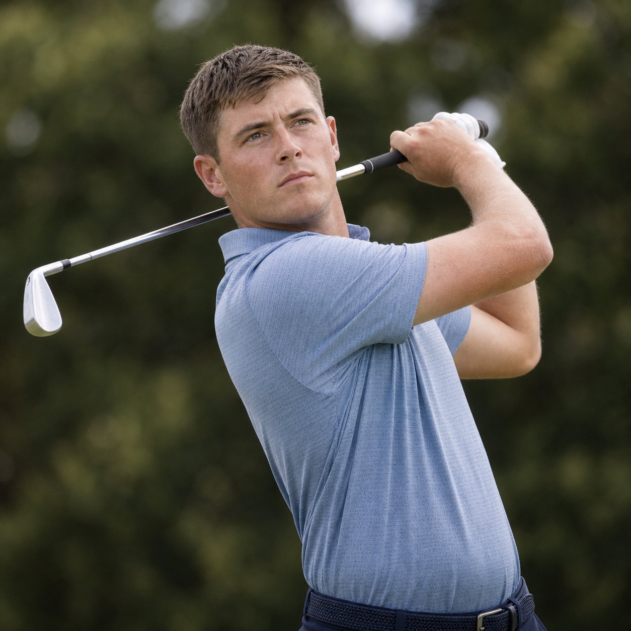 AI-generated Golf.club player portrait for Ewen Ferguson