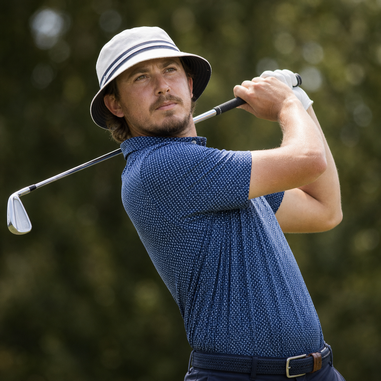 AI-generated Golf.club player portrait for Joel Dahmen