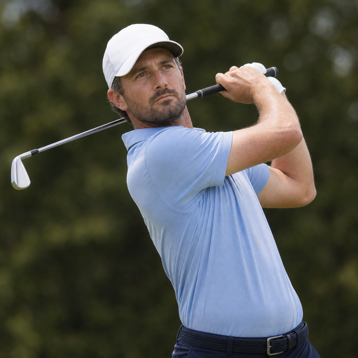 AI-generated Golf.club player portrait for Julien Guerrier