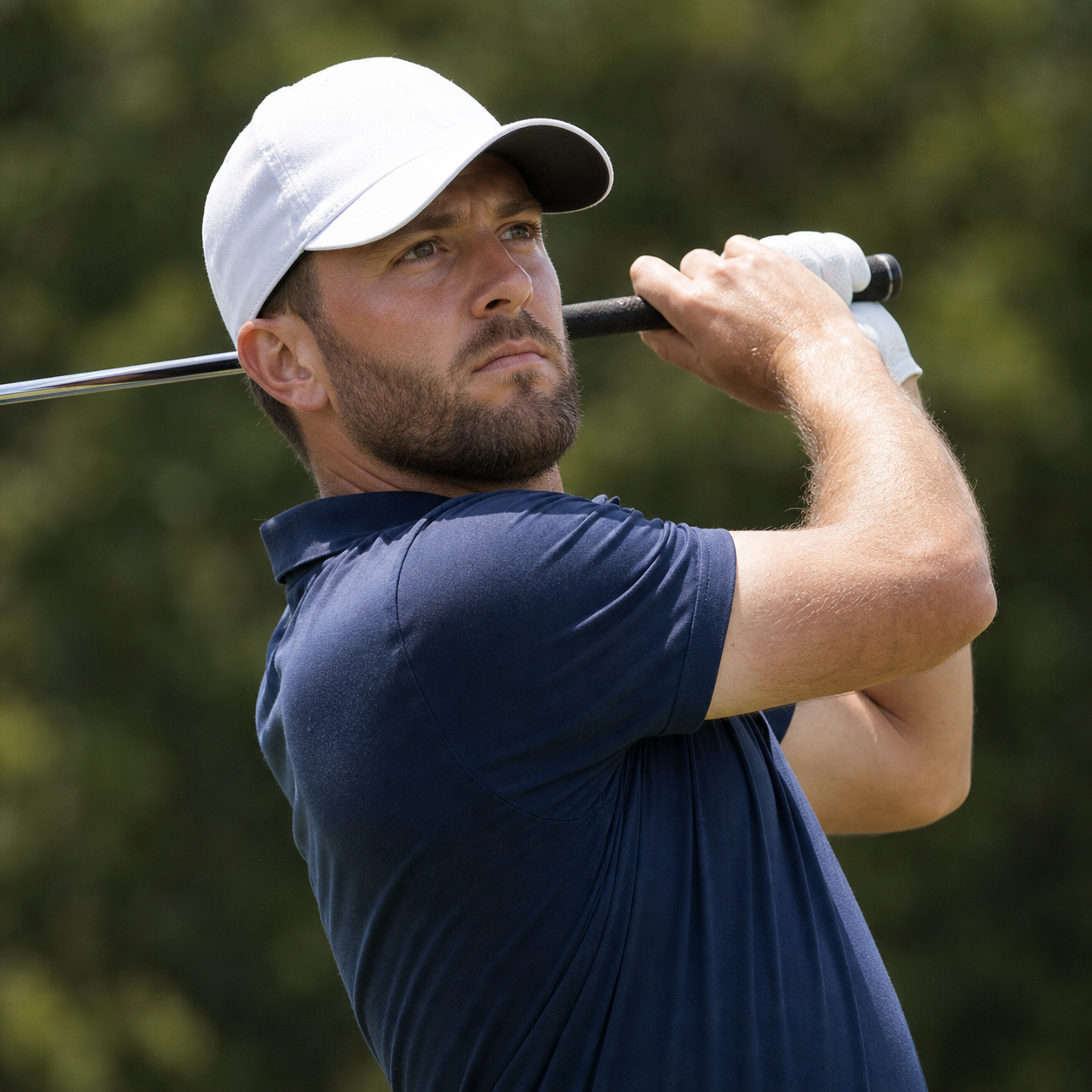 AI-generated Golf.club player portrait for Martin Couvra