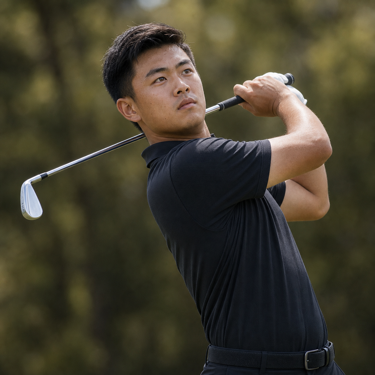 AI-generated Golf.club player portrait for Marty Dou Zecheng