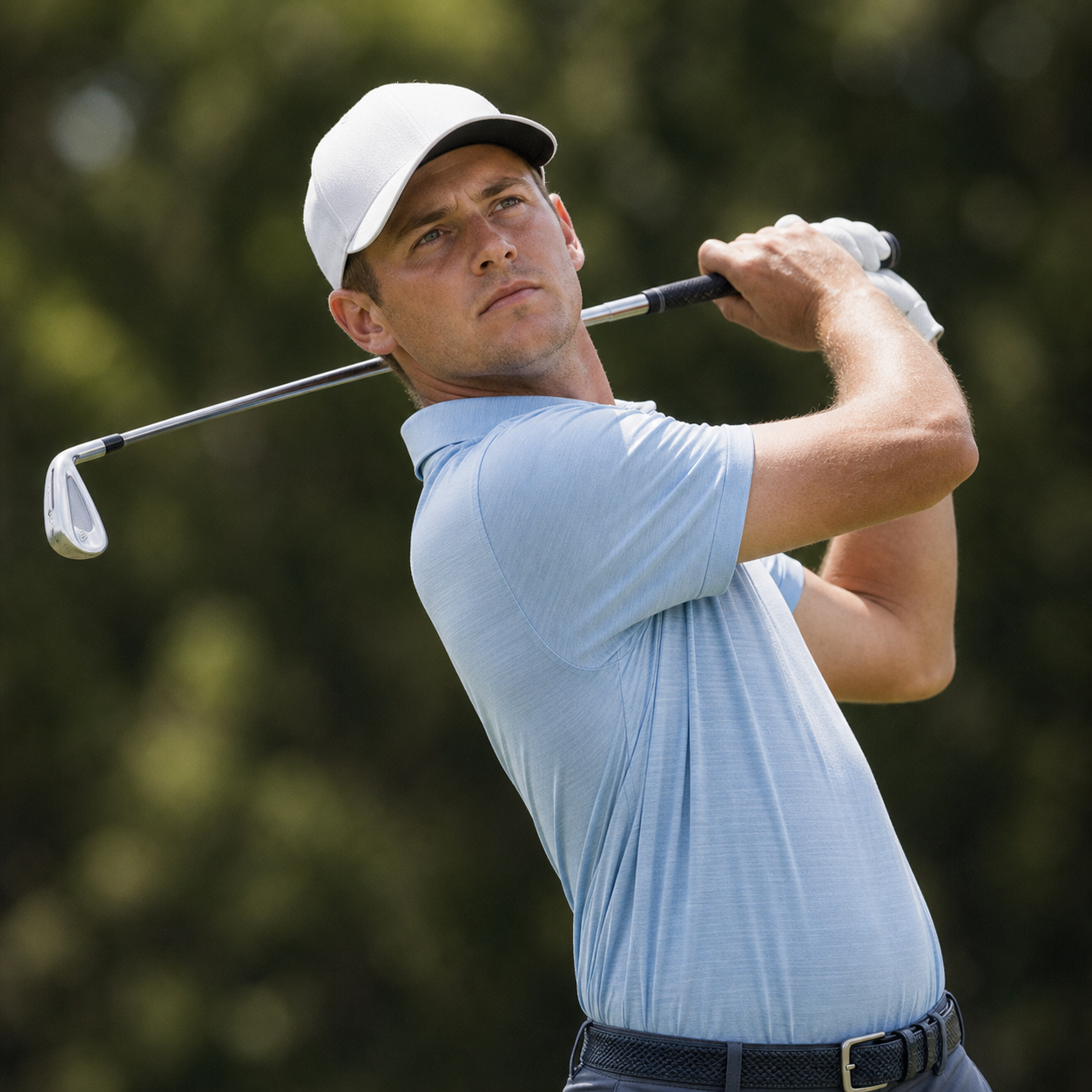AI-generated Golf.club player portrait for Peter Uihlein