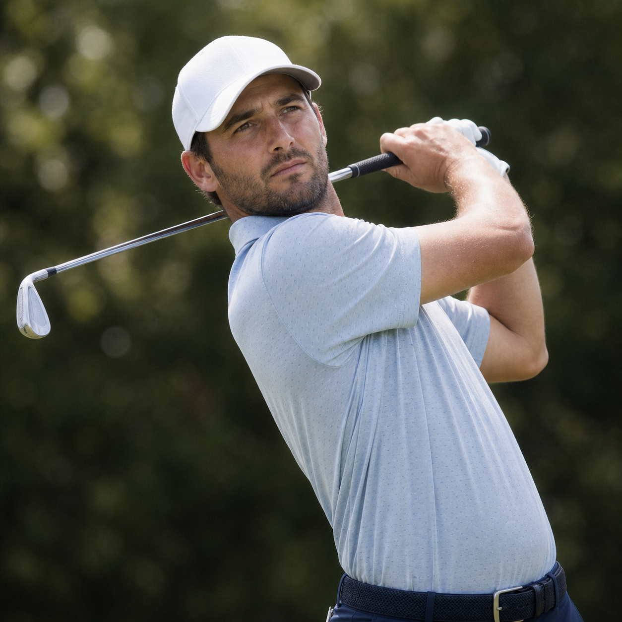 AI-generated Golf.club player portrait for Victor Perez
