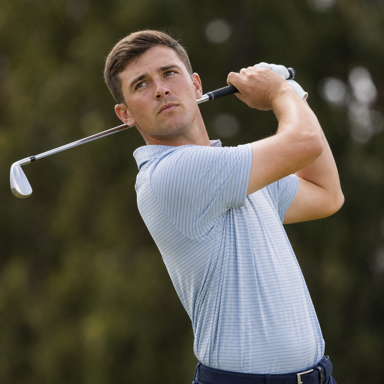 AI-generated Golf.club player portrait for Zac Blair