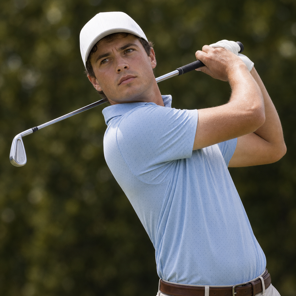 AI-generated Golf.club player portrait for Dylan Menante