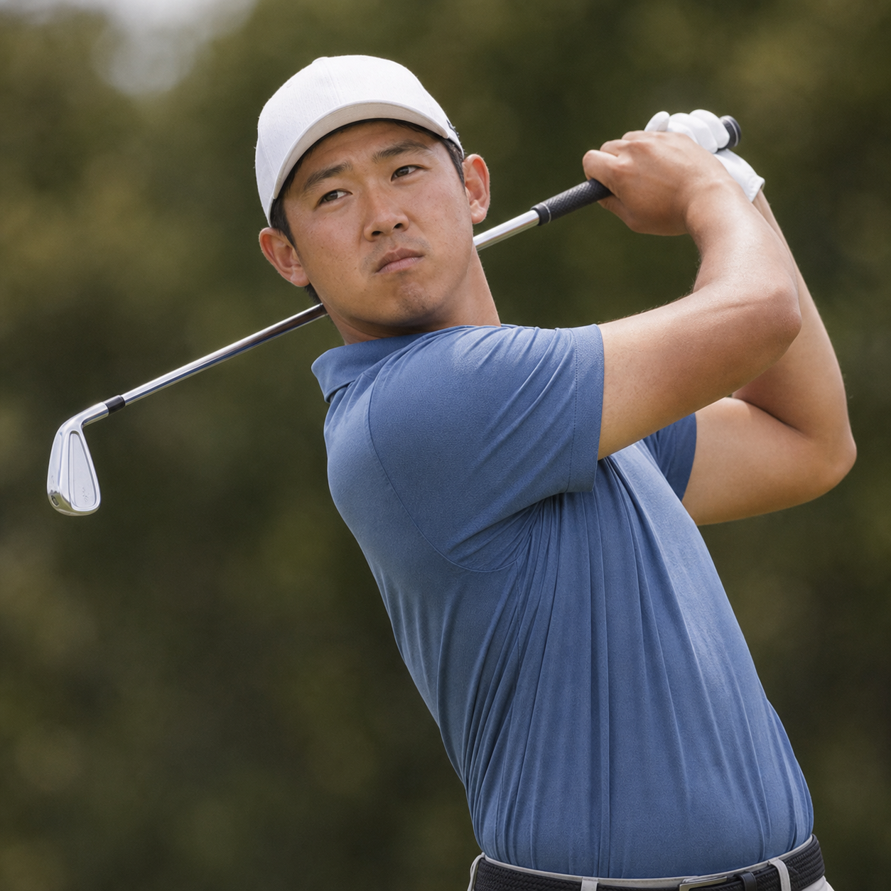 AI-generated Golf.club player portrait for John Pak