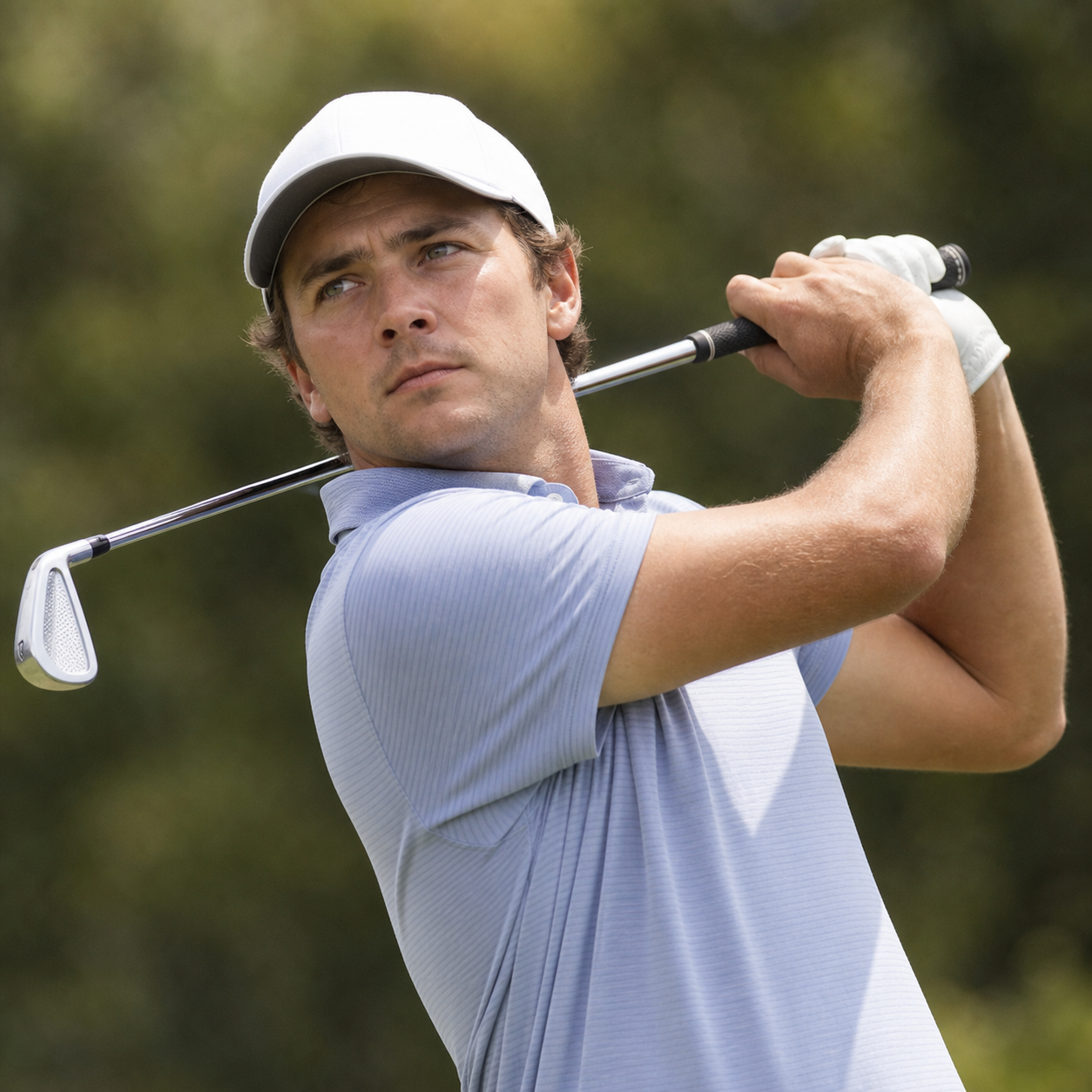 AI-generated Golf.club player portrait for Logan McAllister