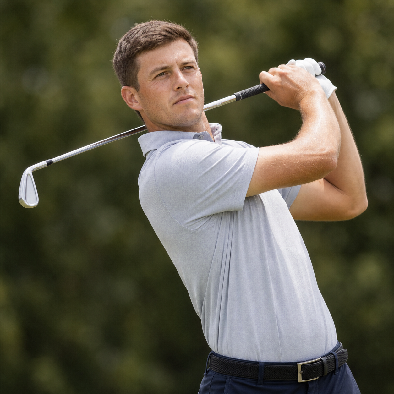 AI-generated Golf.club player portrait for Maximilian Steinlechner