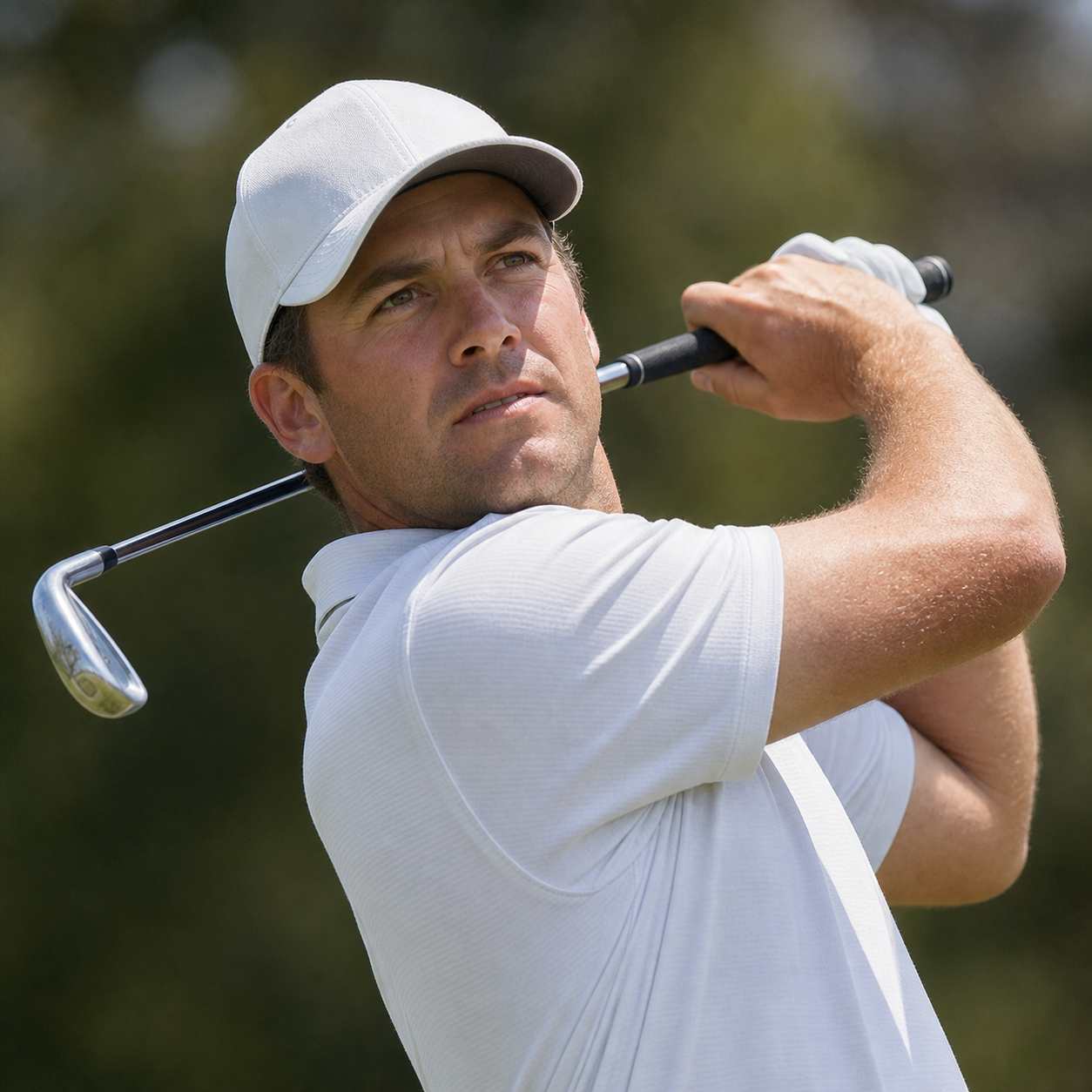 AI-generated Golf.club player portrait for Michael Johnson