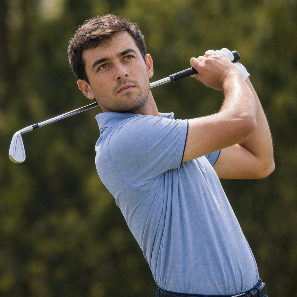 AI-generated Golf.club player portrait for Oihan Guillamoundeguy
