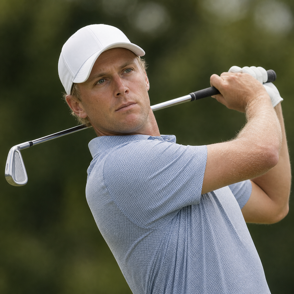 AI-generated Golf.club player portrait for Pontus Nyholm