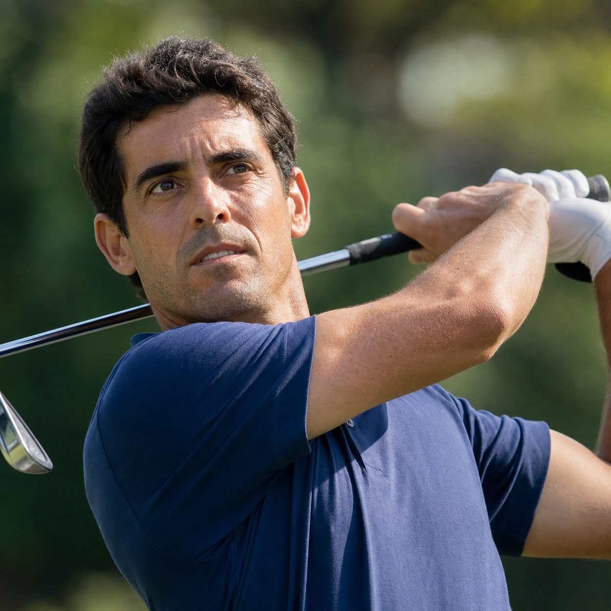 AI-generated Golf.club player portrait for Rafa Cabrera Bello