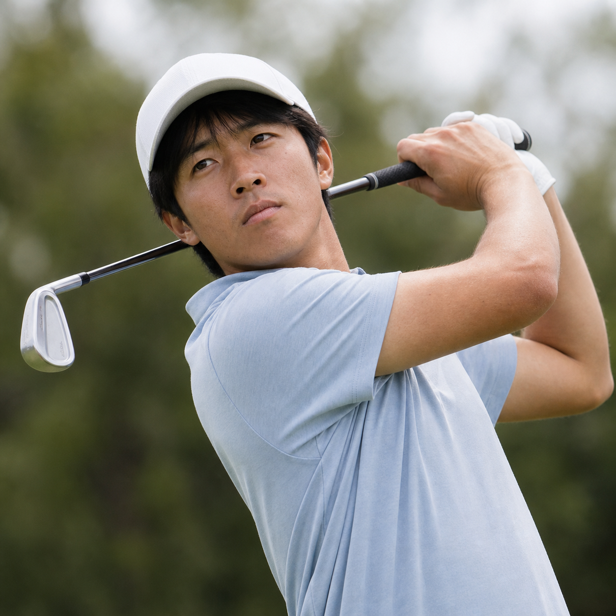 AI-generated Golf.club player portrait for Ren Yonezawa