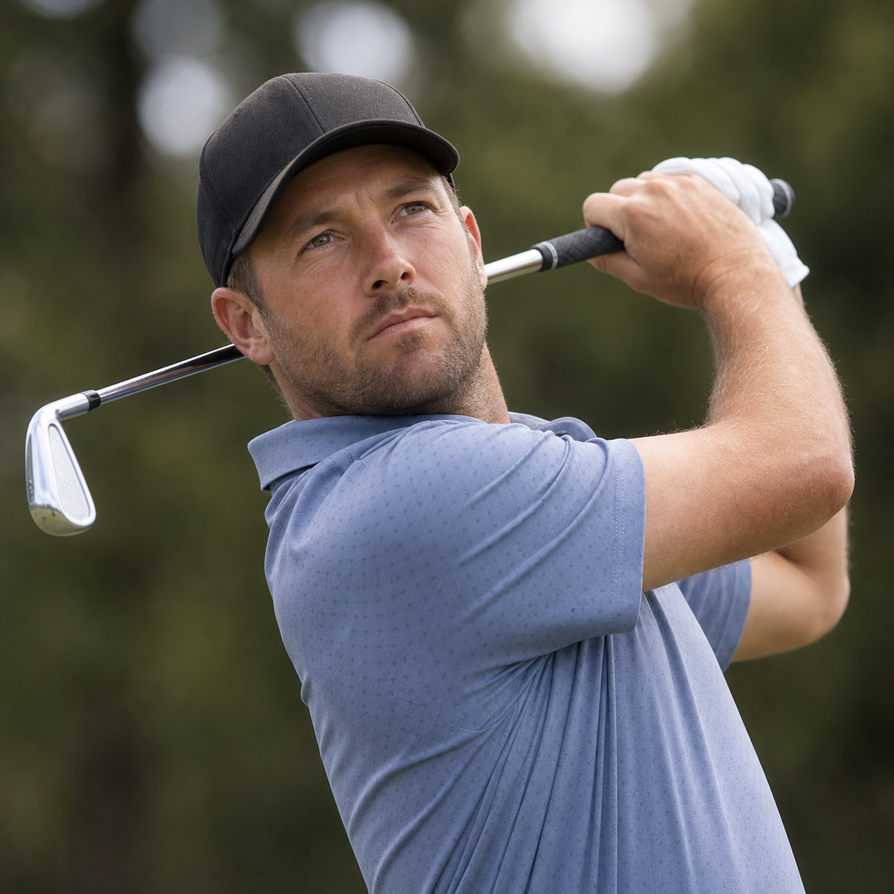 AI-generated Golf.club player portrait for Ross Steelman