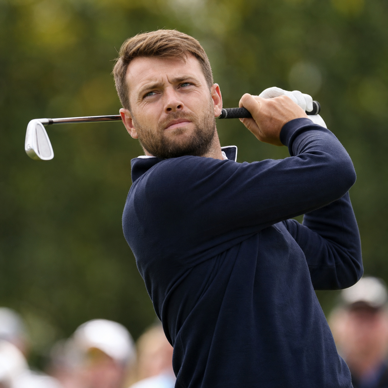 AI-generated Golf.club player portrait for Sam Ryder