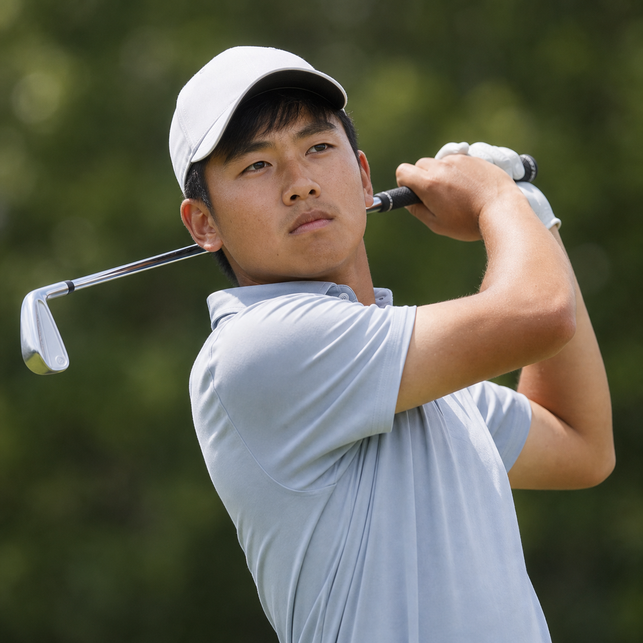 AI-generated Golf.club player portrait for Taichi Kho