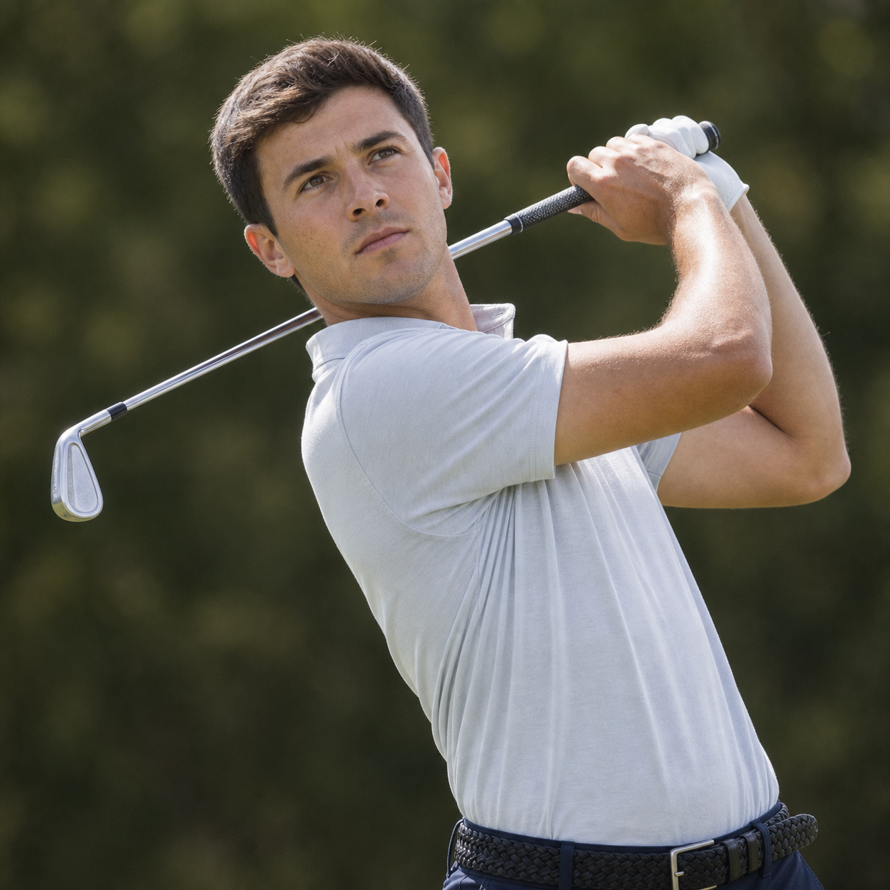 AI-generated Golf.club player portrait for Ugo Coussaud