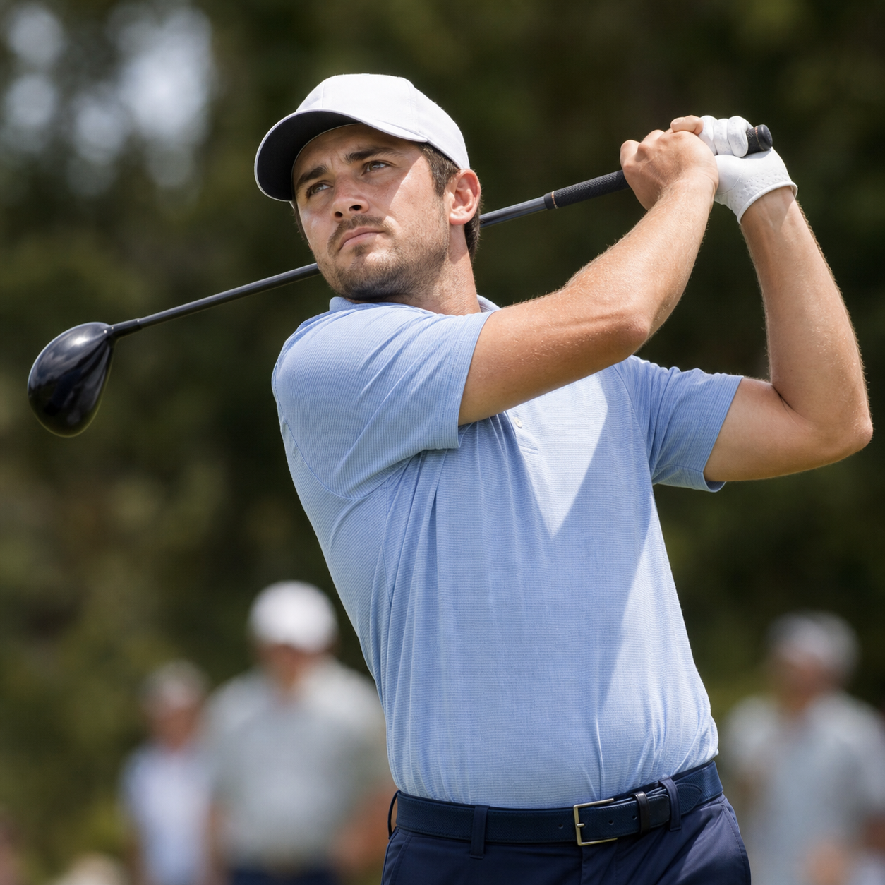 AI-generated Golf.club player portrait for Caleb VanArragon