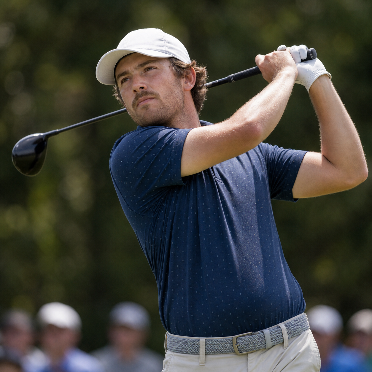 AI-generated Golf.club player portrait for Hayden Springer
