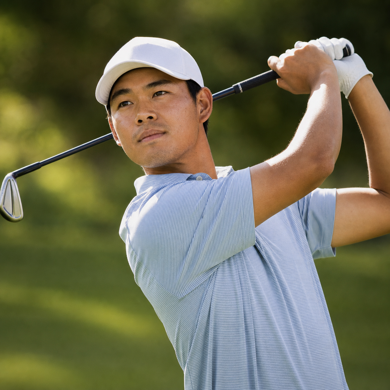 AI-generated Golf.club player portrait for Jeffrey Kang