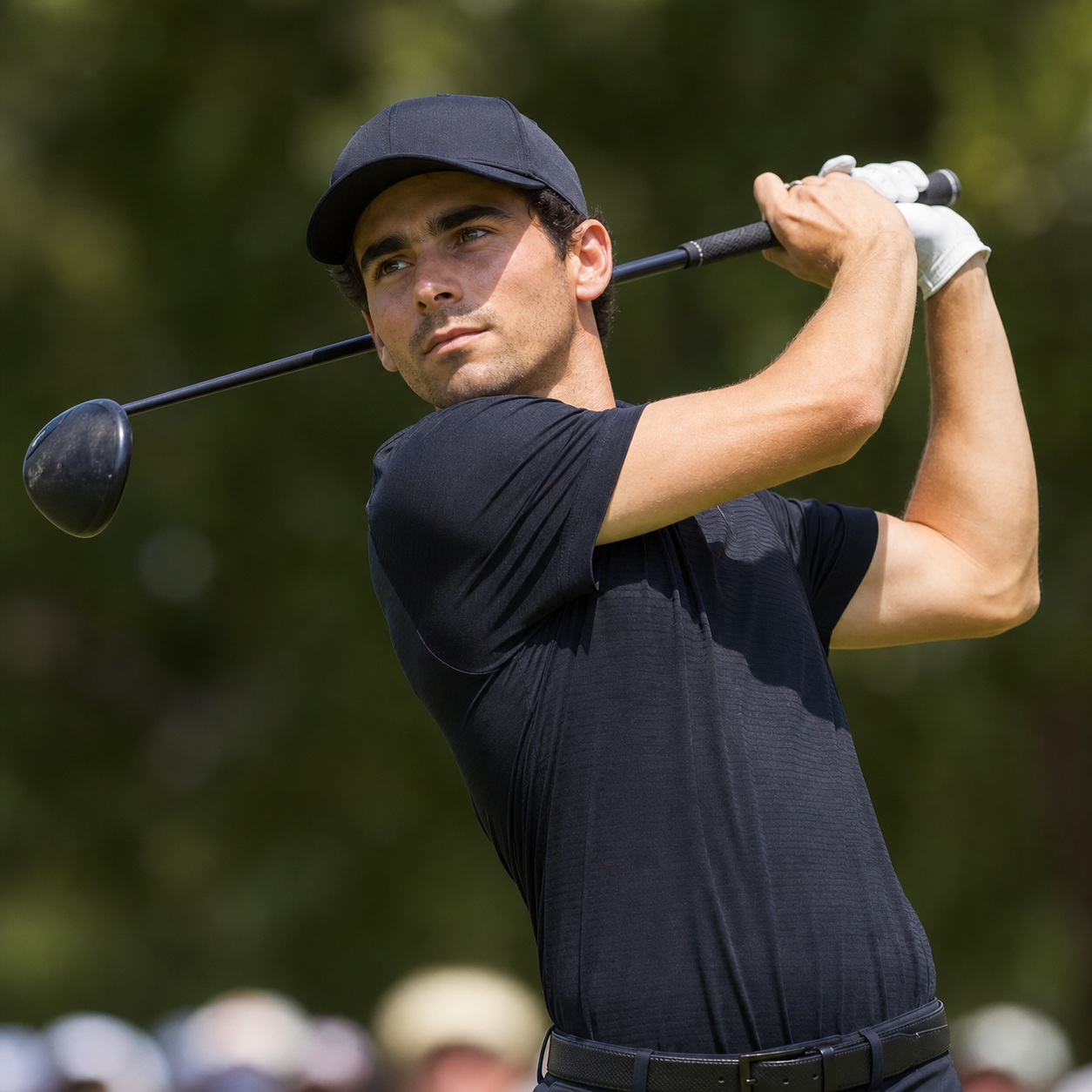 AI-generated Golf.club player portrait for Joaquin Niemann