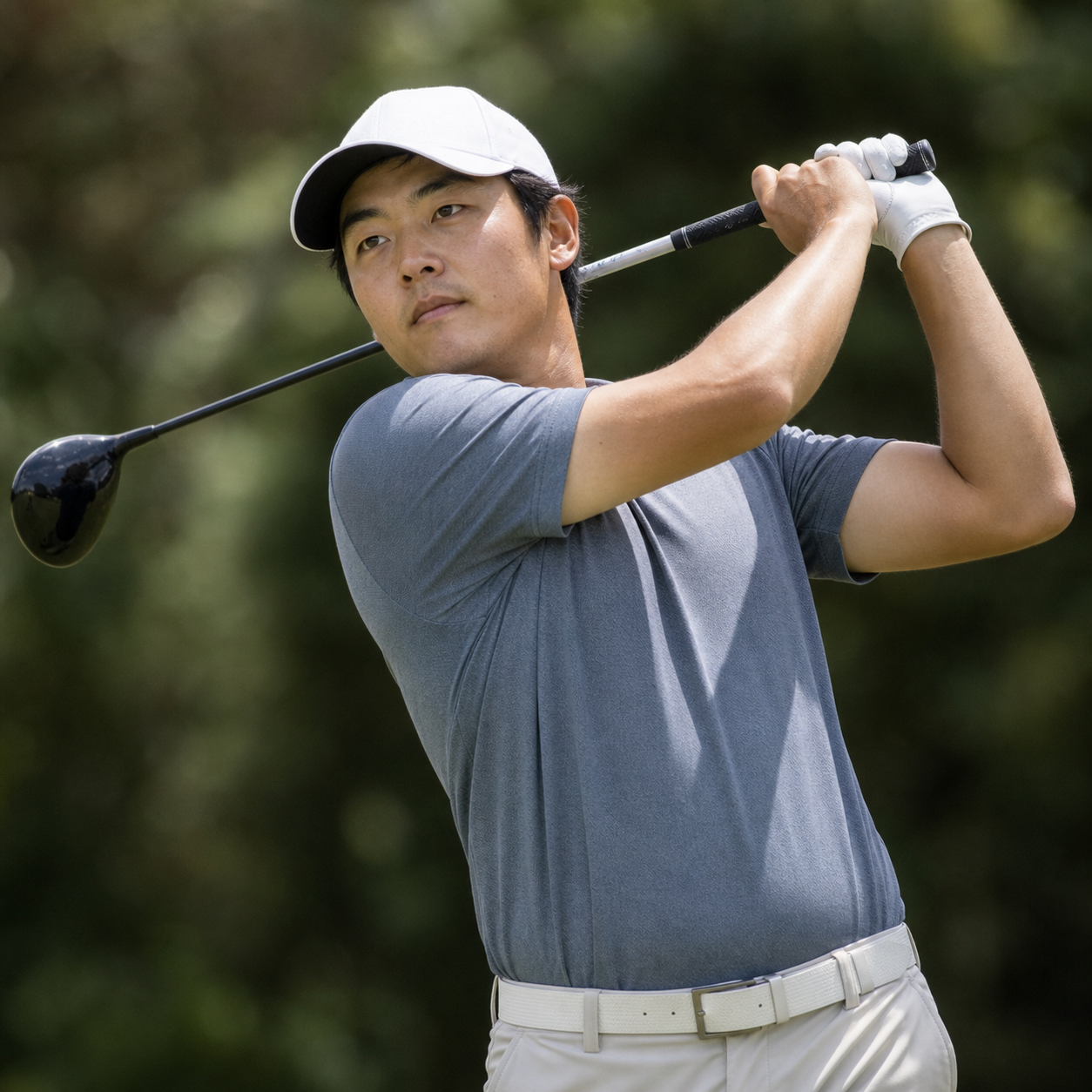 AI-generated Golf.club player portrait for Junghwan Lee