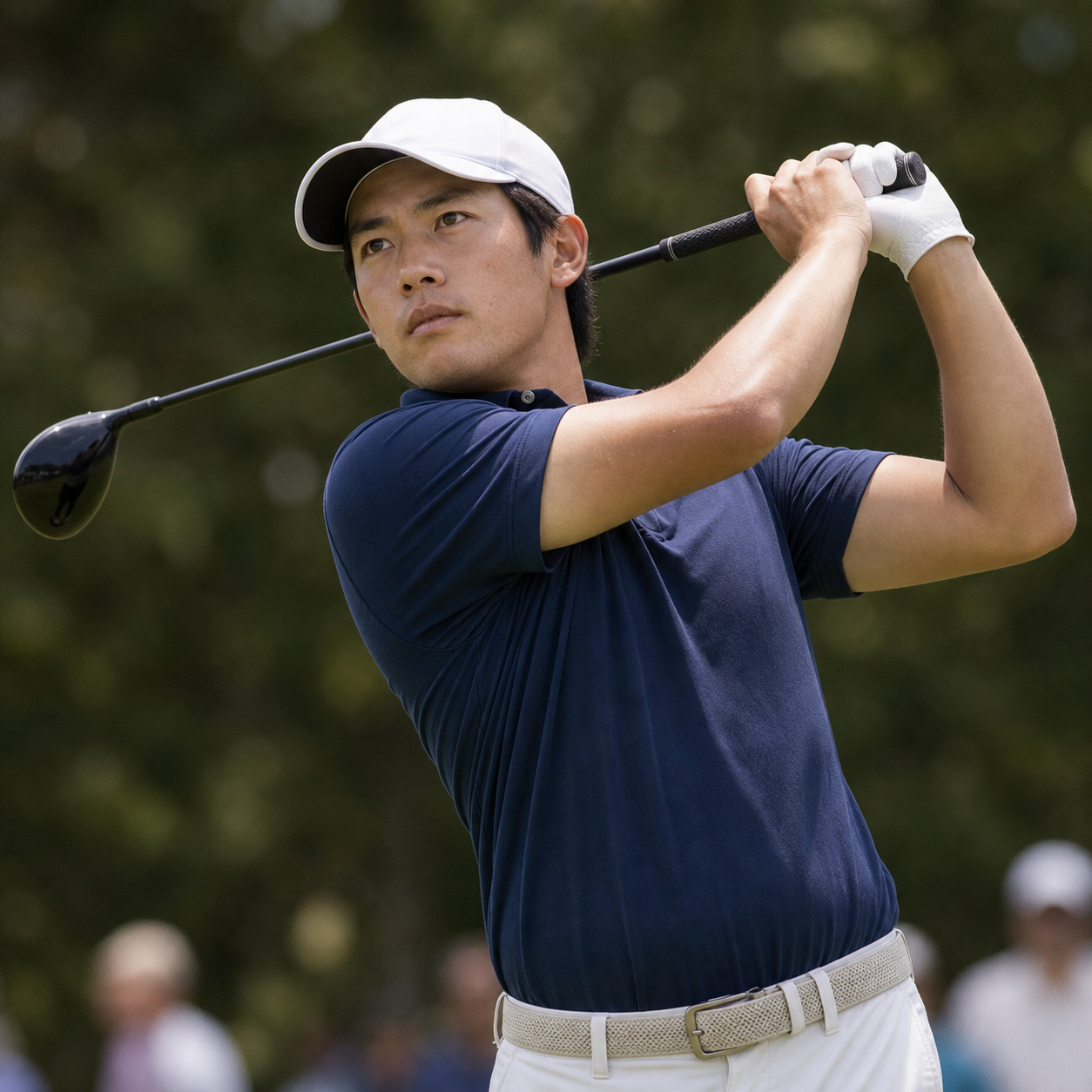 AI-generated Golf.club player portrait for Kensei Hirata