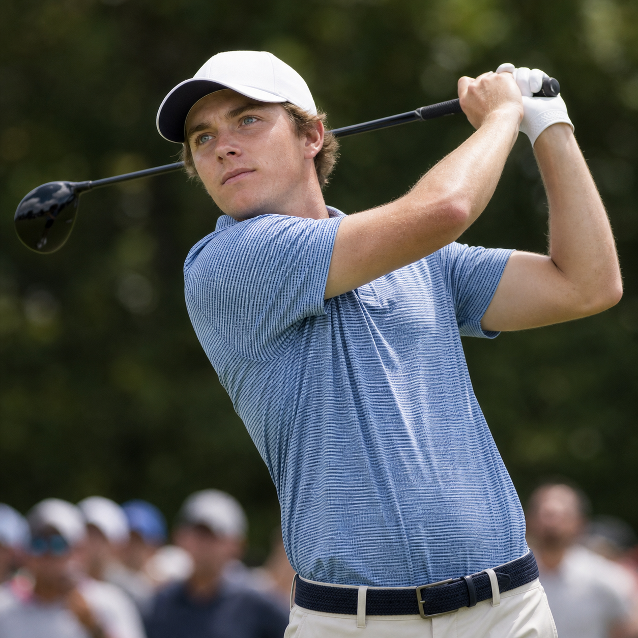 AI-generated Golf.club player portrait for Luke Clanton