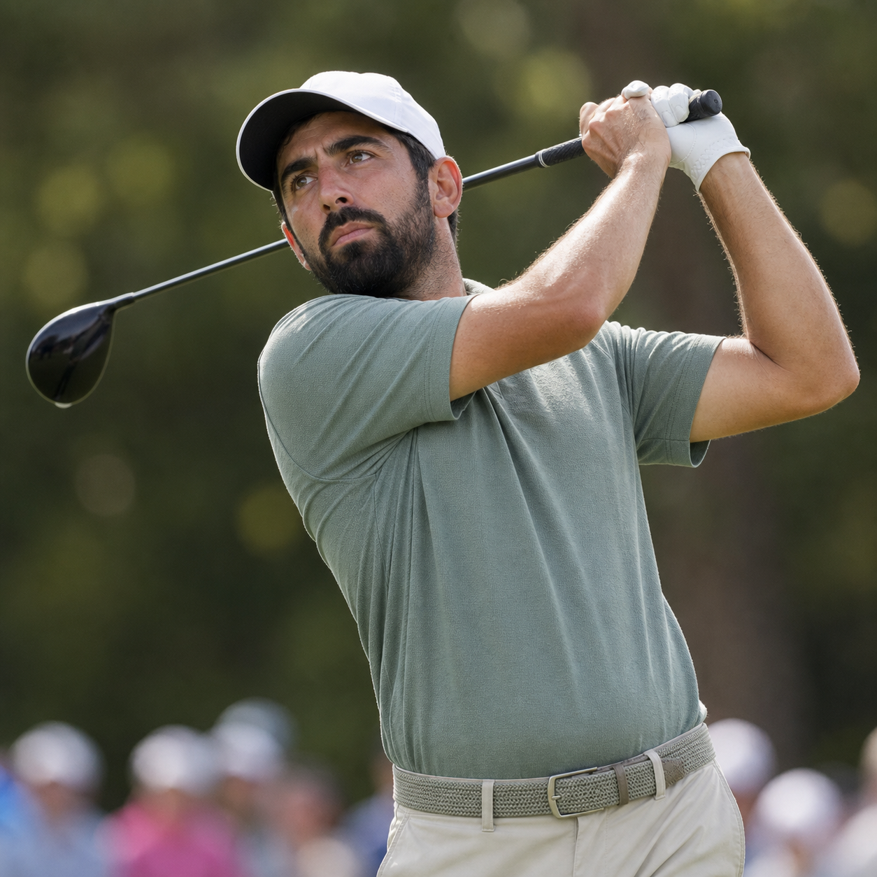AI-generated Golf.club player portrait for Matthieu Pavon