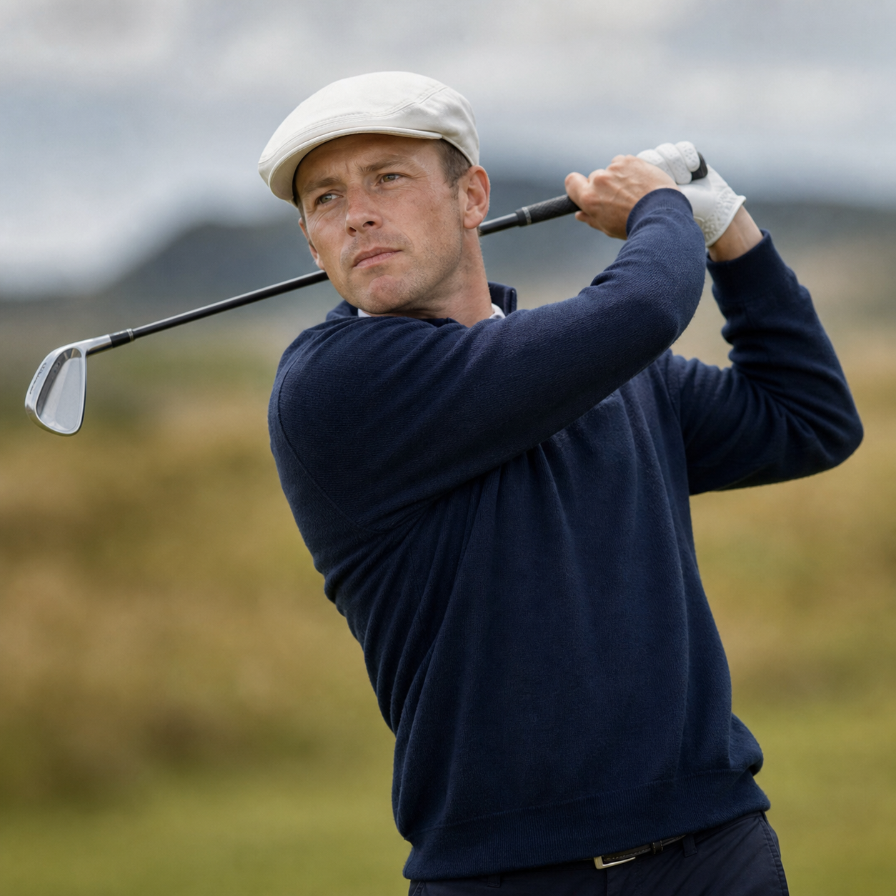 AI-generated Golf.club player portrait for Sandy Scott