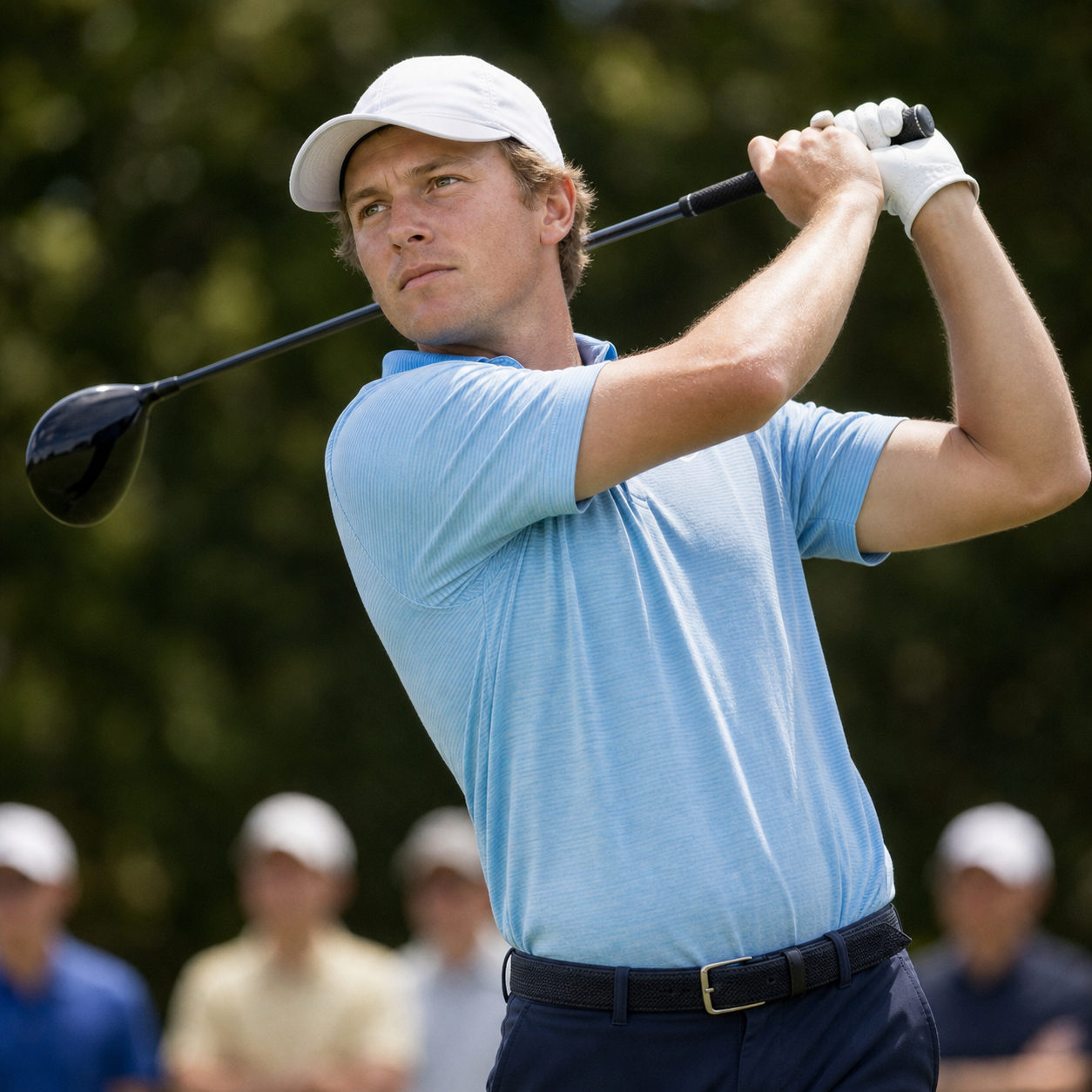 AI-generated Golf.club player portrait for Zack Fischer
