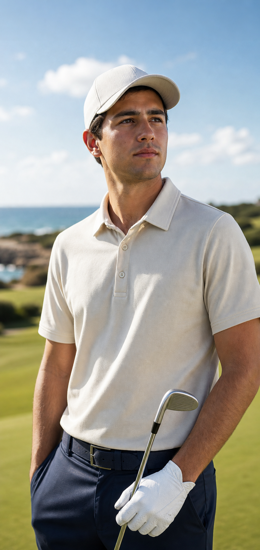 AI-generated Golf.club player portrait for Angel Ayora