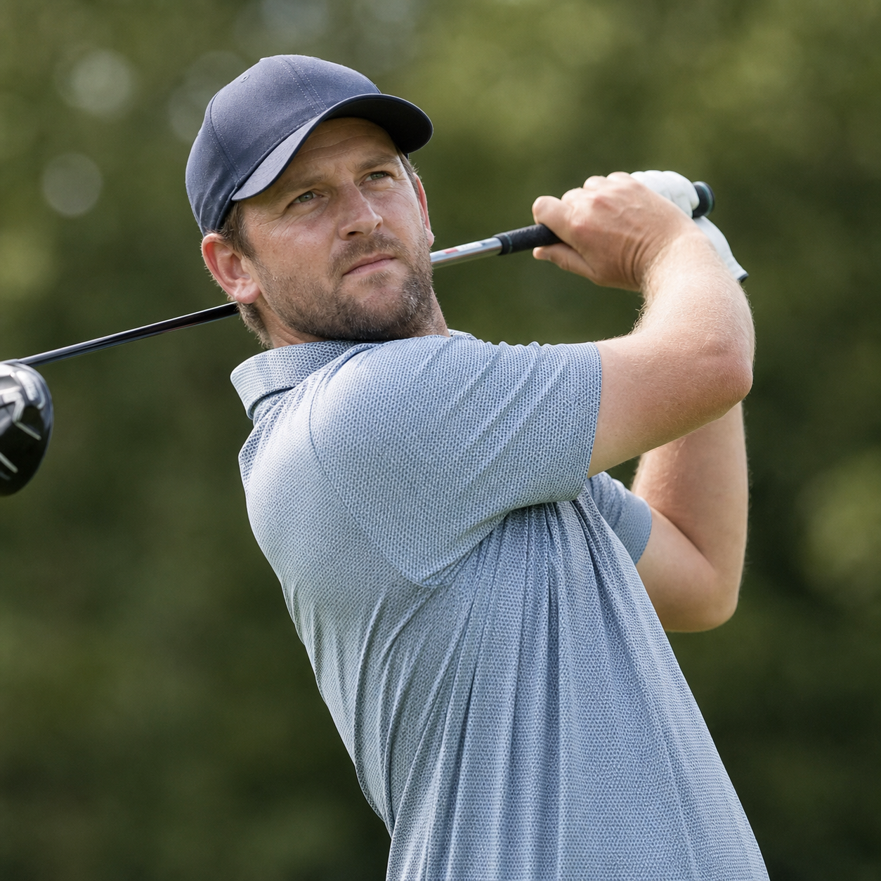 AI-generated Golf.club player portrait for Bernd Wiesberger