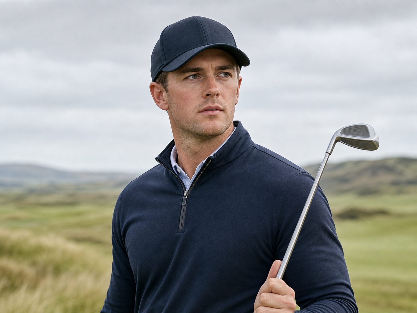 AI-generated Golf.club player portrait for Calum Hill