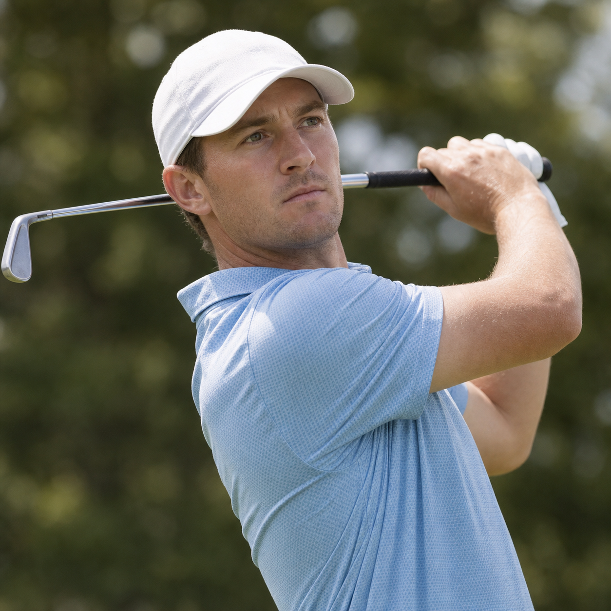 AI-generated Golf.club player portrait for Cole Sherwood