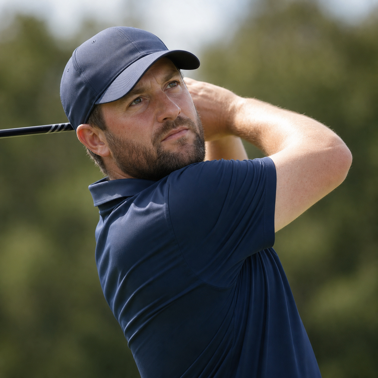 AI-generated Golf.club player portrait for Dan Bradbury