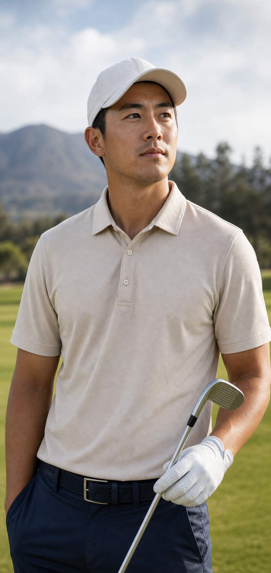 AI-generated Golf.club player portrait for David Lipsky