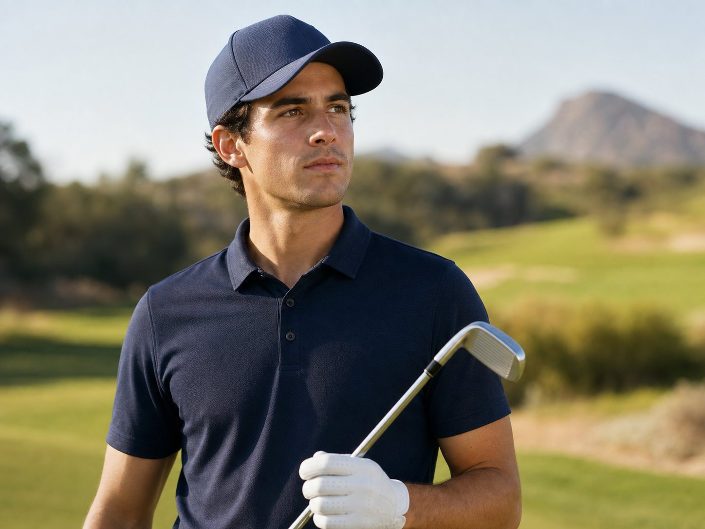 AI-generated Golf.club player portrait for David Puig