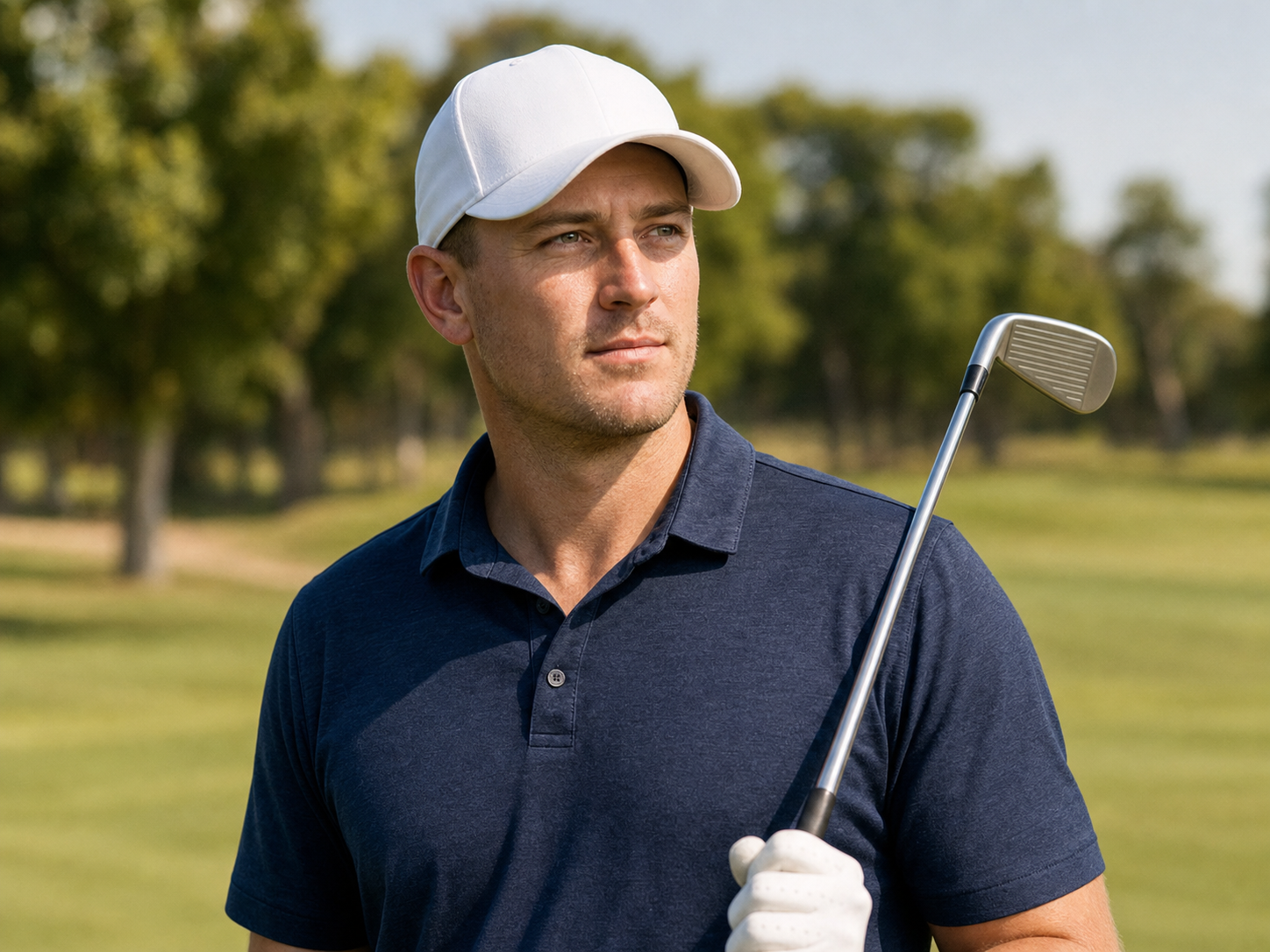 AI-generated Golf.club player portrait for Hennie Du Plessis