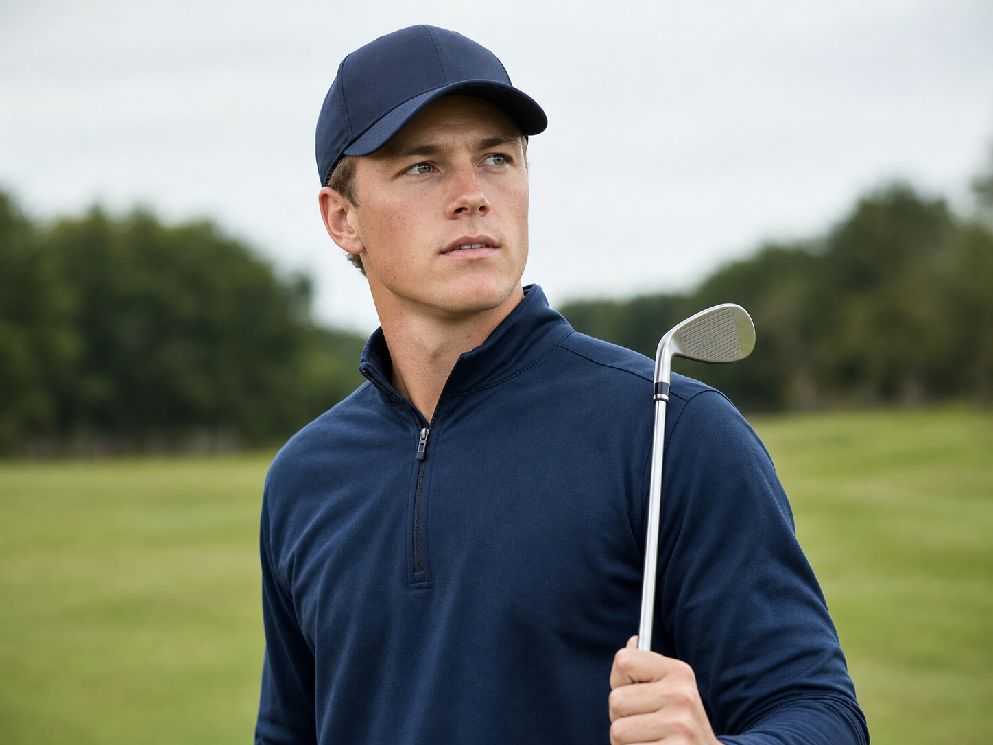 AI-generated Golf.club player portrait for Jacob Skov Olesen