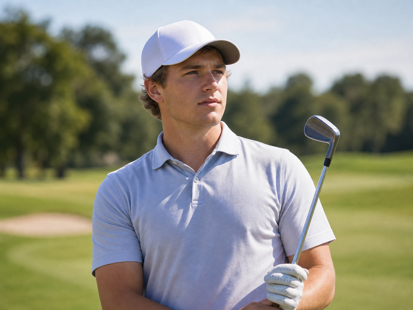 AI-generated Golf.club player portrait for Jayden Schaper