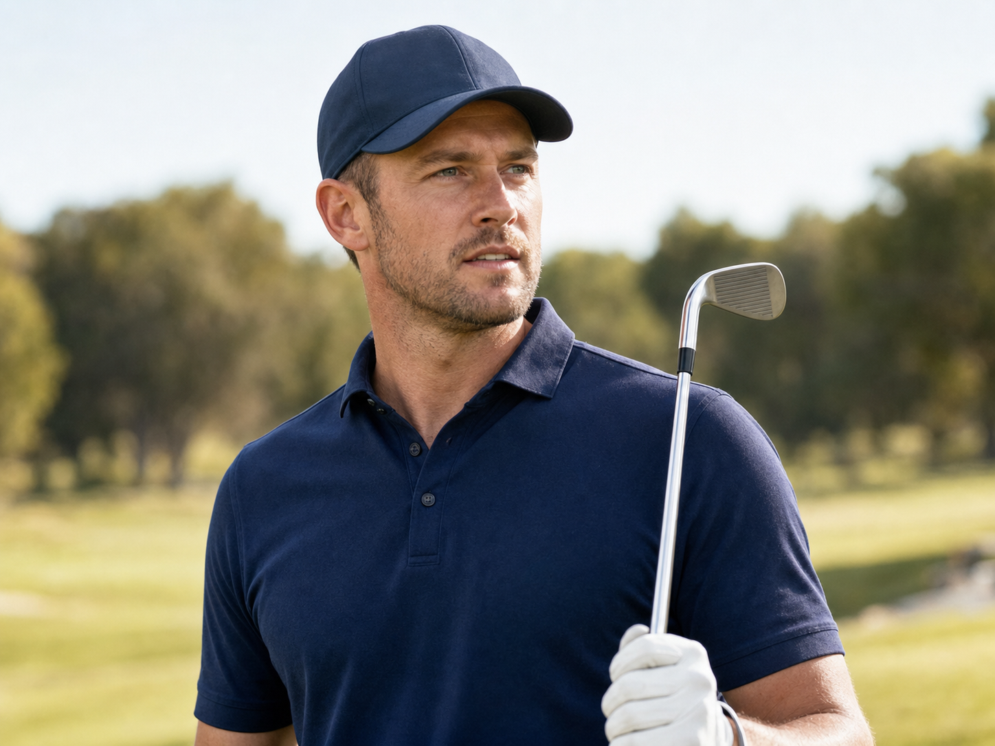 AI-generated Golf.club player portrait for JC Ritchie